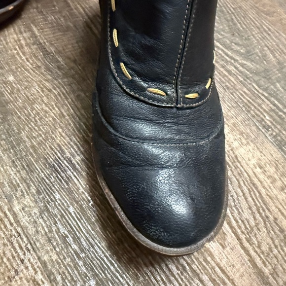 El Naturalista 7.5 (38) EUC Black Heeled Boots with Wedge Heel mosaic blend - Picture 6 of 15
